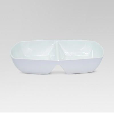 Divided Serving Dish - White - Threshold™