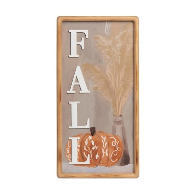 Transpac Wood 18.75 In. Multicolored Harvest Layered Fall Decor : Target
