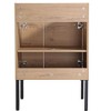 SEVOBAL Bathroom Storage Cabinets Playroom Freestanding Vanity Modern Storage for Kids Bathroom, Beige, 23.4"*17.9"*34.3" - 2 of 4