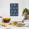 Schatzi Brown Mudcloth 3 Denim Rectangle Cutting Board - Deny Designs - 3 of 3