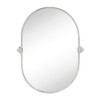 TEHOME Pill Oval Metal Framed Tilting Wall Mounted Bathroom Vanity Mirror - 2 of 4