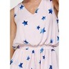 Women's Star Printed Romper - CARAMELA - 2 of 3