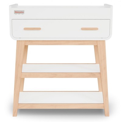 Image of Fisher Price Iris/Siesta Changing Table by Dream On Me, Vintage White Oak