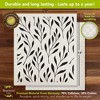 Briarwood Lane Black and White Leaves Swedish Dishcloth (2-pack) - 2 of 4