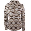 Ladies' Printed Aztec Plush Fleece Pullover - 3 of 3