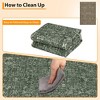 Vintage Area Rug, Non-Slip Washable Large Rug ¨C Low Pile Indoor Carpet for Living Room, Bedroom, Kitchen - 4 of 4