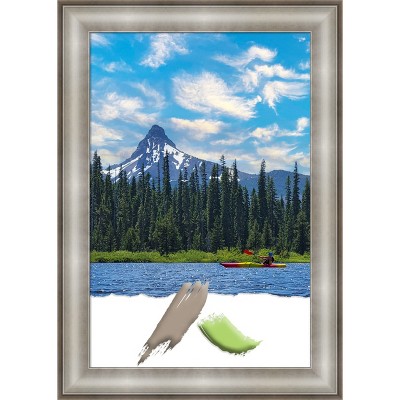 Imperial Silver Polystyrene Wall Picture Frame 20x30
