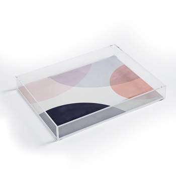 Emanuela Carratoni Pastel Shapes Acrylic Tray - Deny Designs