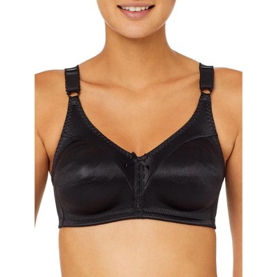 Bali Black Double Support Tailored Wireless Lace Up Front Bra 3820 Size 42C  NWT in 2023