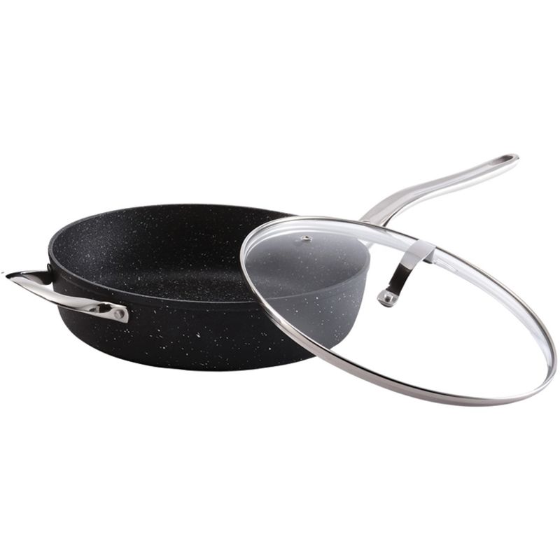 The Rock Deep Fry Pan with Glass Lid - 11", 3 of 12