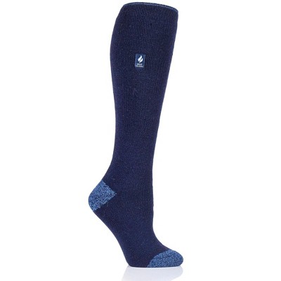 Heat Holder Women's Calla Lite Twist Long Socks Thermal Yarn, Warm + Soft,  Hiking, Cabin, Cozy At Home Socks