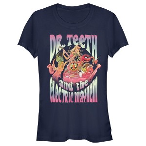 Juniors Womens The Muppets Dr. Teeth and The Electric Mayhem T-Shirt - 1 of 4