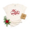 Simply Sage Market Whimsical Tis The Season Garment Dyed Tee - 3 of 4
