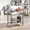 VEVOR 24 x 36 x 36 Inch Stainless Steel Work Table, Commercial Food Prep Worktable Heavy Duty Prep Worktable, Metal Work Table - 2 of 4