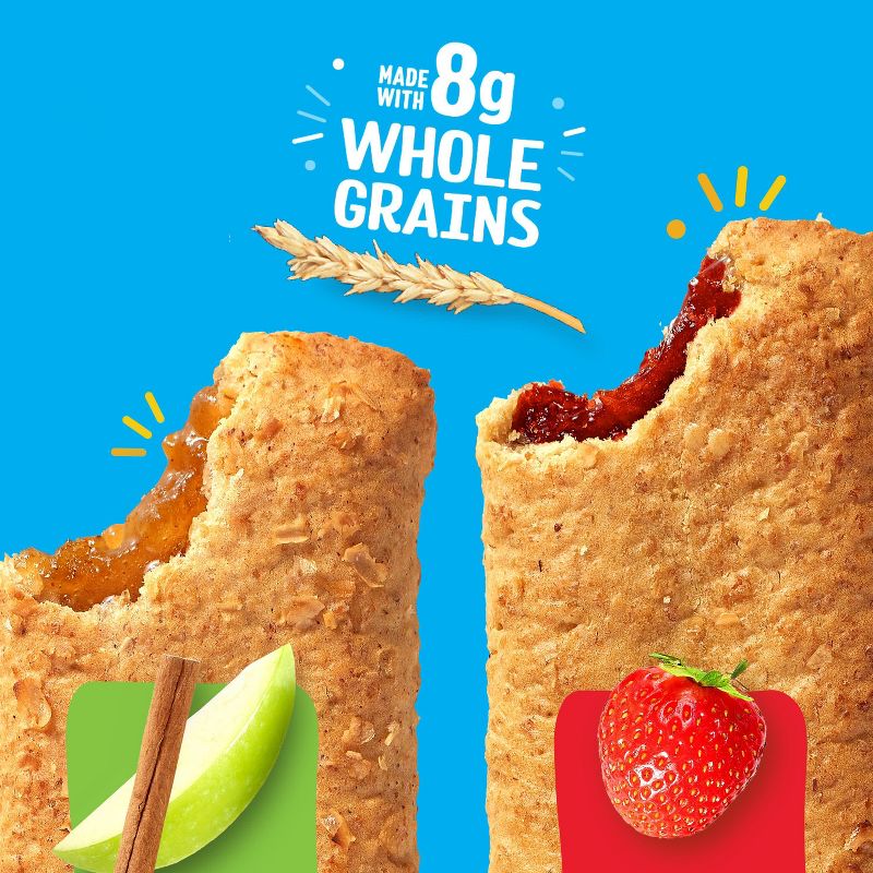 Nutri-Grain Soft Baked Breakfast Bars Value Pack - Strawberry and Apple Cinnamon&#160; - 32ct/41.6oz, 3 of 12