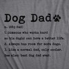 Mens Dog Dad Definition T Shirt Funny Fathers Day Pet Puppy Animal Lover Graphic Tee - Crazy Dog Men's T Shirt - 2 of 4