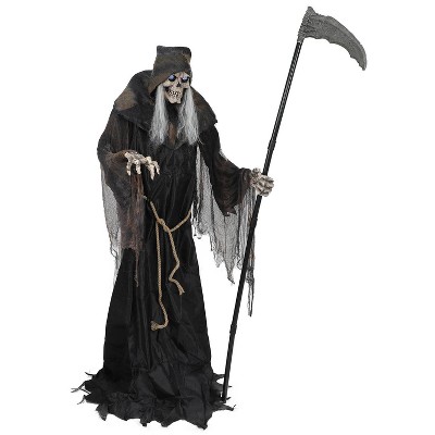 6' Lunging Reaper DigitEye Halloween Decorative Prop