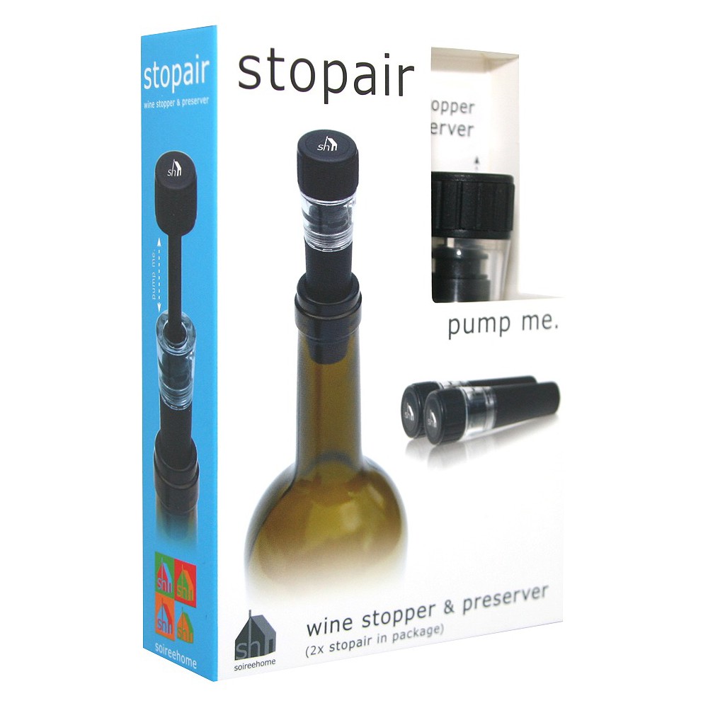 UPC 858485002084 product image for Soiree Stopair Wine Stopper and Preserver | upcitemdb.com