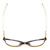 Calabria MDR8004 Ladies Cateye Full Rim Designer Reading Glasses Black 49 mm - 2 of 2