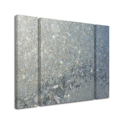 Trademark Fine Art - Kurt Shaffer 'Frost Pattern Sun Stars'