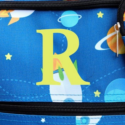 The Lakeside Collection 3-Pc. Kid's Monogrammed Space-Themed Luggage Sets