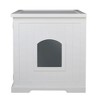 Merry Products Decorative Bench with Enclosed Cat Litter Washroom Box - 4 of 4