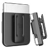 Nakedcellphone Slim Case and Belt Clip Holster Combo for Samsung Galaxy Z Flip 4 (SM-F721, 2022) - 3 of 4