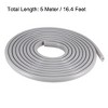 Unique Bargains Silicone Window Door Bulb Bubble T-Slot Mount Insulation Strip 0.26" - 2 of 4