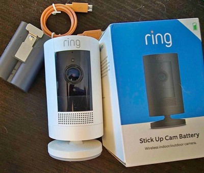 Ring Outdoor Stick Up Cam 1080p Wireless Security Camera