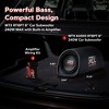 MTX AUDIO RT8PT 8" 240W Enclosure Amplified Vented Tube Box Car Loaded Subwoofer & Soundstorm AKS8 8 Gauge Car Amplifier Amp Complete Wiring Kit - 2 of 4