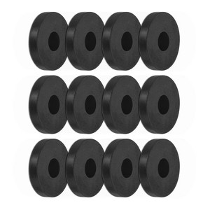 Unique Bargains Mechanical Anti-Vibration Durable Multipurpose Rubber Isolation Washers Black - 1 of 4