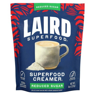 Laird Superfood, Superfood Creamer, Reduce Sugar, 8 oz