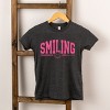 The Juniper Shop SmileyWorld Arched Varsity Youth Short Sleeve Tee - 3 of 4