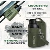 Magnetic Gym Bag for Men Women with magnetic water bottle holder, Gym - 3 of 4