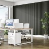 SpassWay 2-PC/4-PCs Acoustic Soundproof Slat Wall Panels 3D Decorative Wall Sculptures Modern Wall Decor Natural Wood/Black/Walnut - 2 of 4
