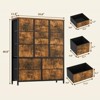 15 Drawers Dresser for Bedroom, Tall Dressers & Chest of Drawers for Hallway, Entryway, Storage Organizer Unit with Fabric - 4 of 4
