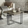 Pitt End Table - Light Grey - Safavieh. - image 2 of 4