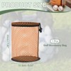 Unique Bargains Nylon Mesh Drawstring Golf Ball Storage Bag - 2 of 4