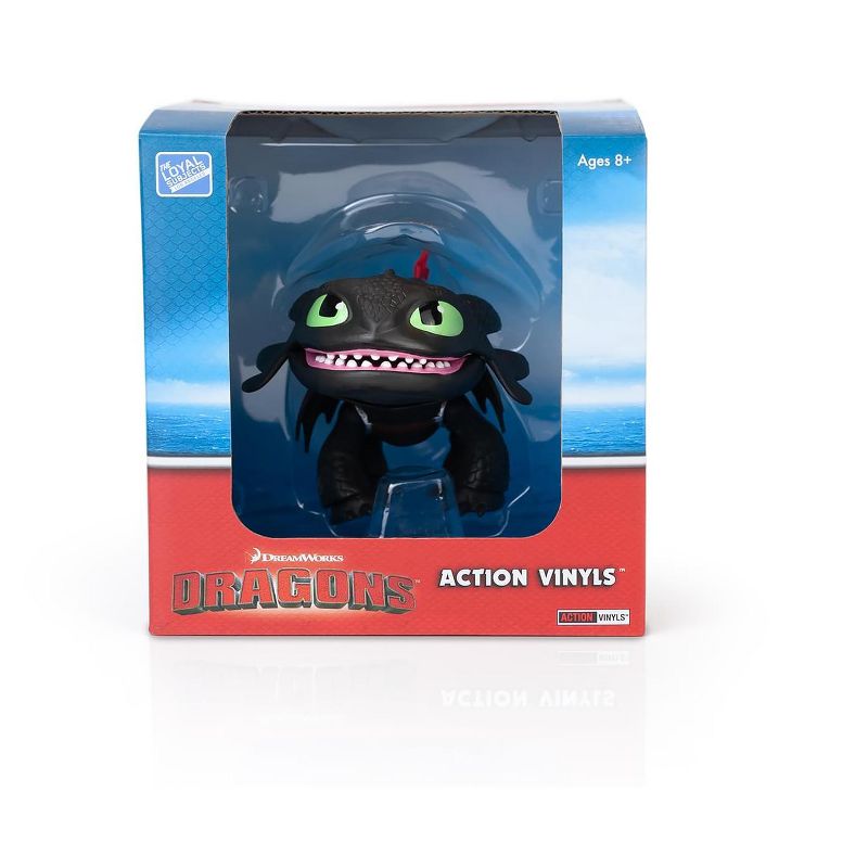 The Loyal Subjects How To Train Your Dragon 6"-7" Action Vinyl: Toothless, 4 of 8