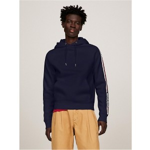 Tommy Hilfiger Mens Monotype Stripe Hoodie Sweatshirt - 1 of 1