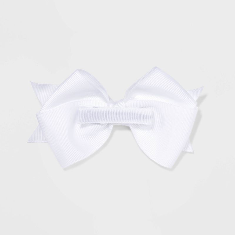 Girls' 2pk Solid Bow Salon Clips - Cat & Jack™, 4 of 6