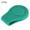 Unique Bargains Silicone Cap Clamp with Magnetic Removable Golf Hat Clips 2 Pcs - 3 of 4