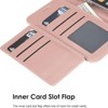 Entronix Case Compatible with Galaxy S25 Ultra - Foldable Leather Wallet, Card Holder & Lanyard - 4 of 4