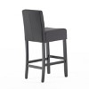 NicBex Dining Chairs Upholstered Chair with Leather Accent for Dining Table with Wooden Frame for Kitchen, Bedroom - 4 of 4