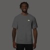 Dalix Rainbow (Glow in the Dark) Embroidered Relaxed Heavy Soft Cotton T Shirt Mens - 2 of 4