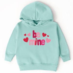 Be Mine Knit Print - Toddler Hoodie - 1 of 4