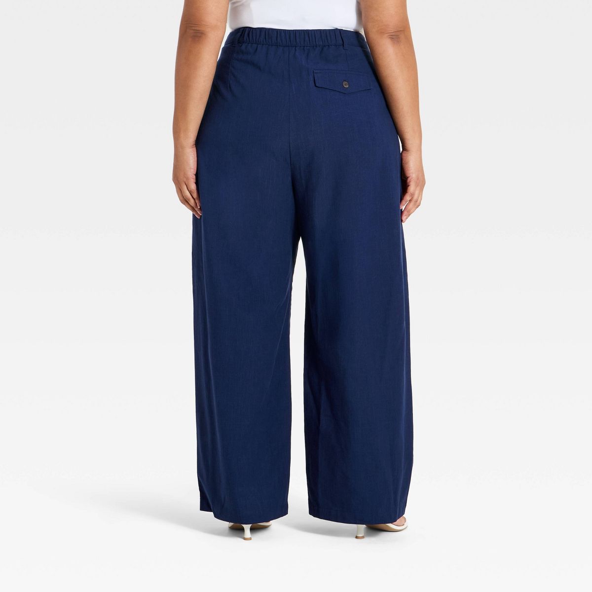 Women's Wide Leg Trouser Pants - A New Day™ - thumbnail 5