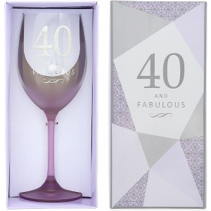 Pavilion Gift Company - 40 - Gift Boxed 19 oz Crystal Wine Glass - Drinkware - 1 of 4