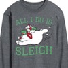 Men's - Frosty The Snowman - Christmas Long Sleeve Graphic T-Shirt - 2 of 4