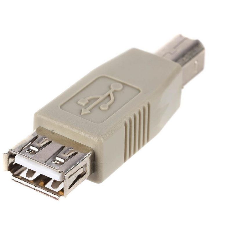 Monoprice USB 2.0 A Female/B Male Adapter, 1 of 6